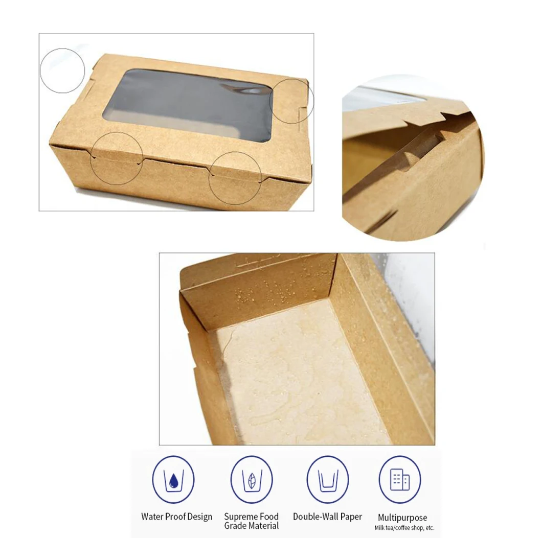 Biodegradable and Compostable Paper Fast Food Packaging